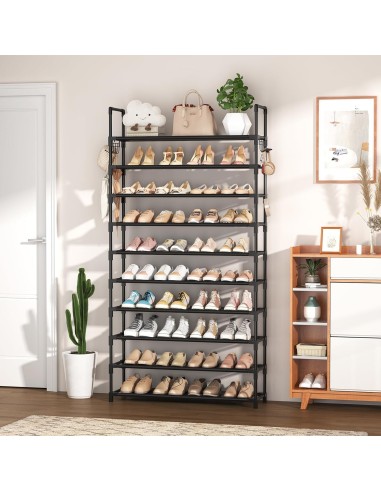 Zapatero de 10 niveles, alto y de gran...