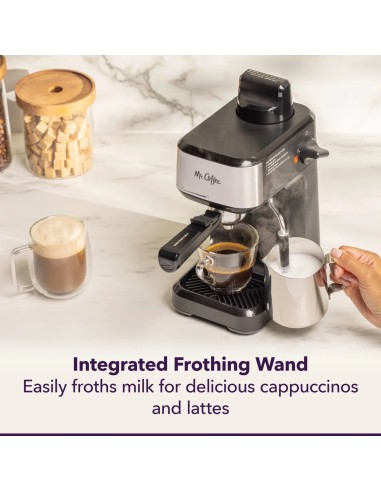 Mr. Coffee 4-Shot Steam Espresso Máquina (...