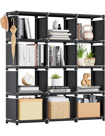 Estantería organizadora Mavivegue 12 cubo / 10-niveles...