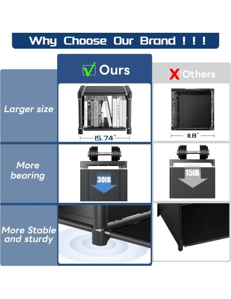 Estantería organizadora Mavivegue 12 cubo / 10-niveles Gran capacidad de almacenamiento( entrega en 60 días aprox)