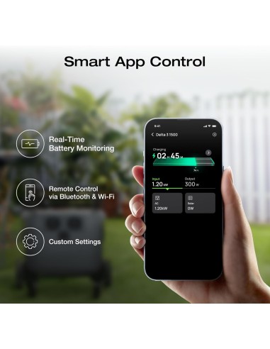 EcoFlow DELTA 3 1536 Wh de Bateria y Potencia...