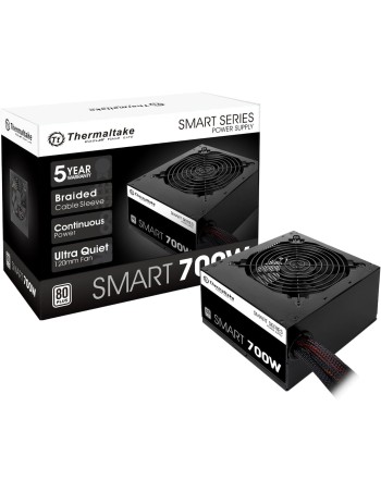 Fuente de alimentación Thermaltake Smart 700 W 80+ White...