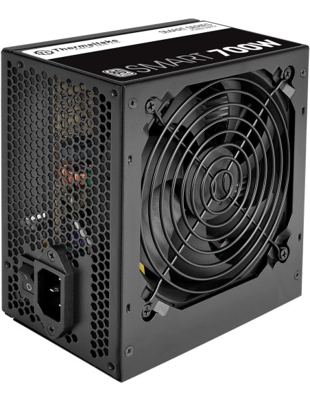 Fuente de alimentación Thermaltake Smart 700 W 80+ White ATX 12V v2.3 / EPS 12V, ventilador ultra silencioso 120 mm