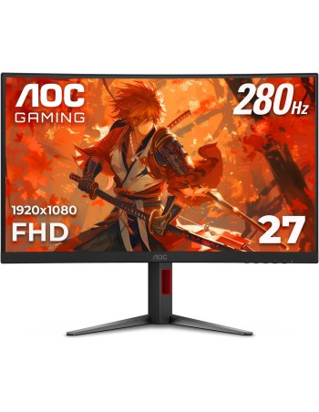 Monitor Curvo Gamer AOC C27G4ZH  27pulgadas, FHD 1080p,...