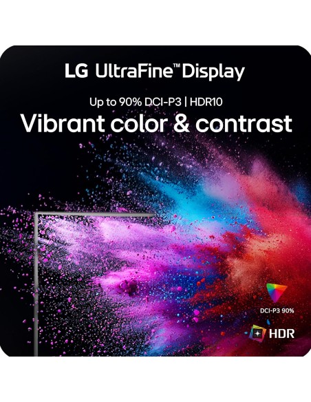 Monitor LG 32UR500K-B  32pulgadas 4K UHD (3840×2160), HDR10, Altavoces Integrados, Sin Bordes, HDMI×2 / DP