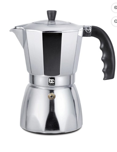 Cafetera de Estufa Bene Casa Aluminio 6 Tazas...