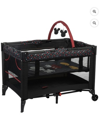 Disney Baby Parque de Juegos 3D Ultra con Moisés y Barra...