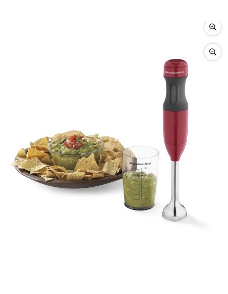 Batidora de inmersión KitchenAid 2 Velocidades KHB1231ER, color Empire Red
