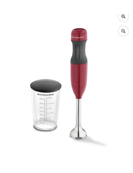 Batidora de inmersión KitchenAid 2 Velocidades KHB1231ER, color Empire Red