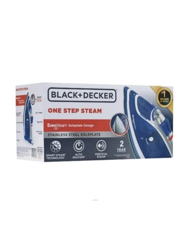 Plancha de vapor BLACK+DECKER One Step Steam...