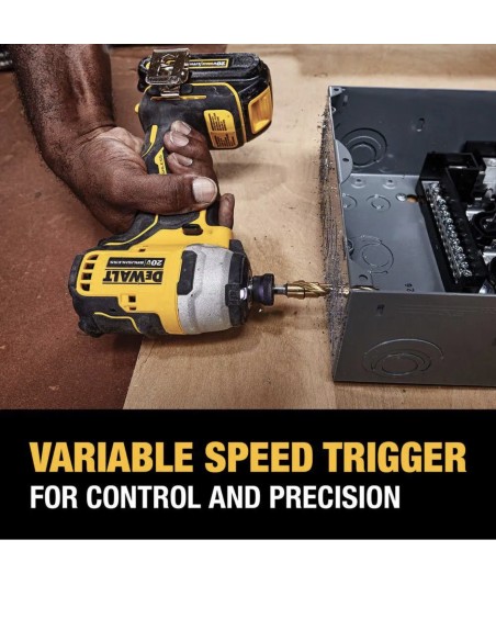 Kit DEWALT ATOMIC 20V MAX (2 herramientas) Taladro y destornillador de impacto con baterías y bolsa( entrega en 60 días aproxi)