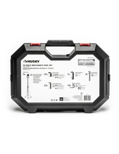 Juego de herramientas Husky 3/8 pulgadas Drive...