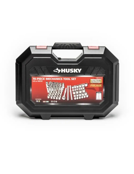 Juego de herramientas Husky 3/8 pulgadas Drive Mechanics Tool Set  70 piezas ( entrega en 60 días aprox)