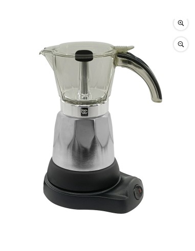Cafetera Espresso Eléctrica Cafetera de 6 Tazas...