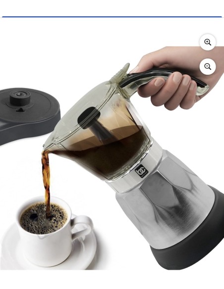 Cafetera Espresso Eléctrica Cafetera de 6 Tazas (Entrega en 60 días)
