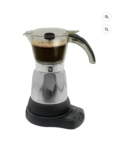 Cafetera Espresso Eléctrica Cafetera de 6 Tazas...