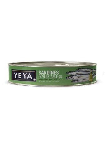 Sardinas en aceite vegetal Yeya (425 g / 15 oz)
