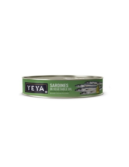 Sardinas en aceite vegetal Yeya (425 g / 15 oz)