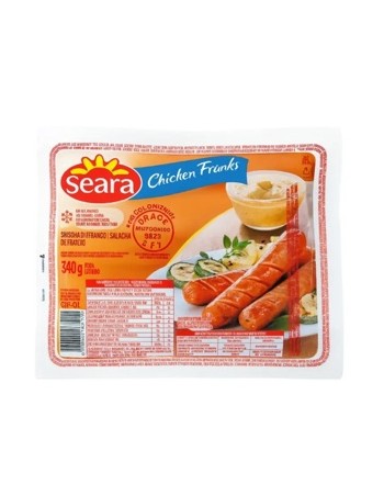 Salchichas de pollo 10u 340g Seara