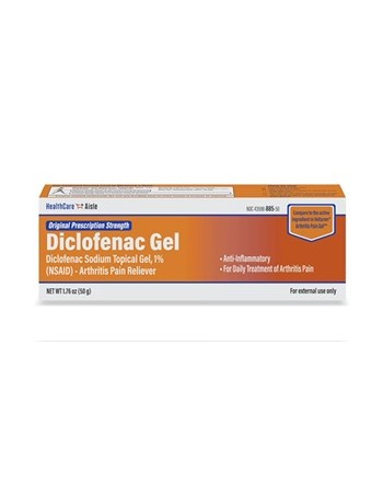 HealthCareAisle Gel de diclofenaco, 1%
