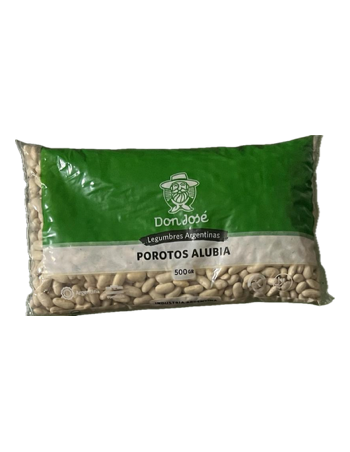 Frijol Blanco POROTO ALUBIA 500G