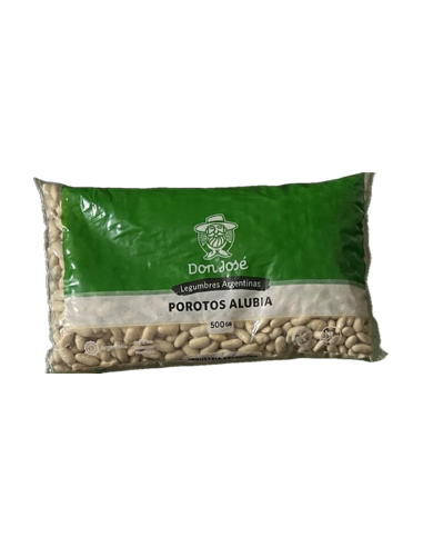 Frijol Blanco POROTO ALUBIA 500G