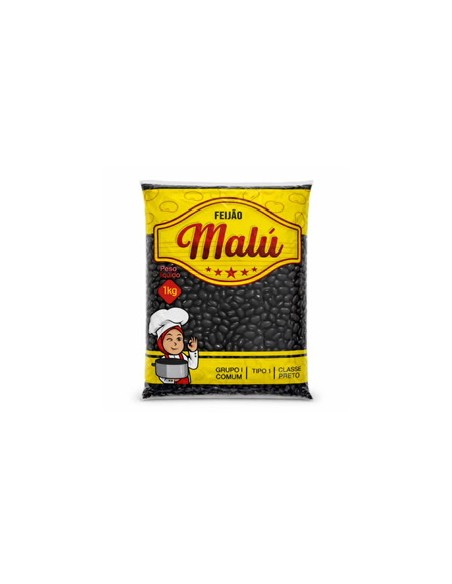 Frijoles Negros Malu 1kg