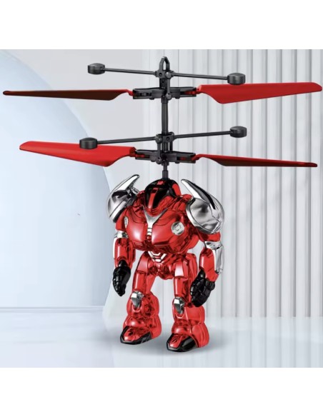Mini Robot Dron Rojo