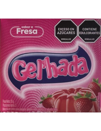 Gelatina Fresa 35g