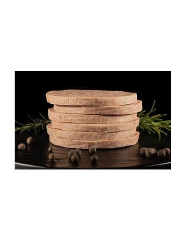 Hamburgesa mixta ahumada pack 10