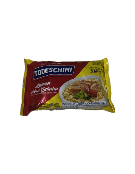 Sopa de fideos con sabor a pollo, 80g