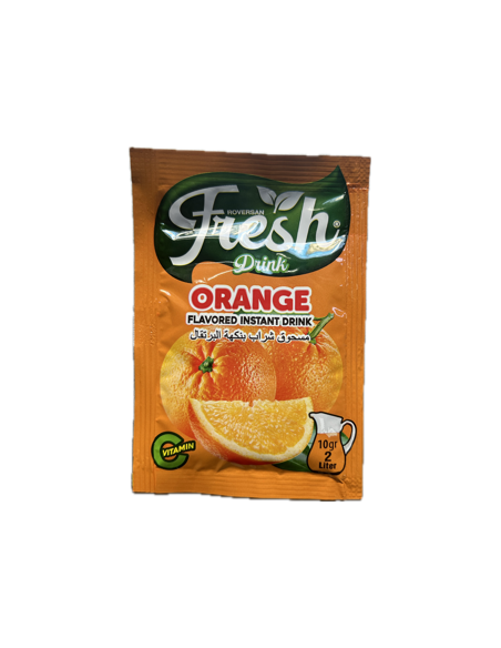 Refresco Fresh Sabor Naranja 10 g rinde 2 L
