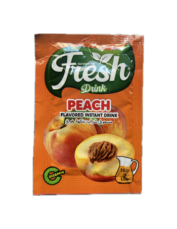 Refresco Fresh Melocotón 10 g rinde 2 L