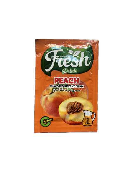 Refresco Fresh Melocotón 10 g rinde 2 L