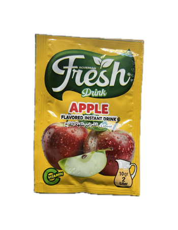 Refresco Fresh Sabor Manzana 10 g rinde 2 L