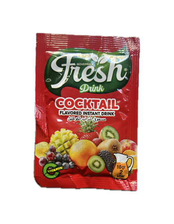Refresco Fresh Sabor Cocktail 10 g rinde 2 L