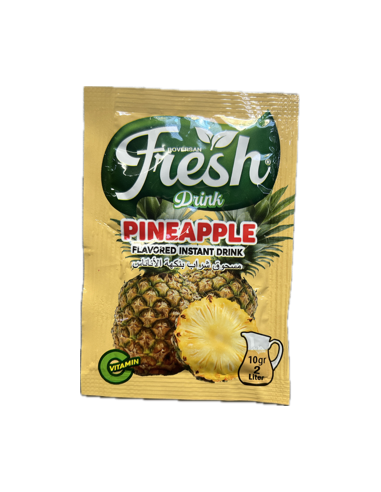 Refresco Fresh Sabor Piña 10 g rinde 2 L