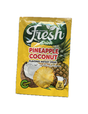 Refresco Fresh Sabor Piña Colada 10 g rinde 2 L