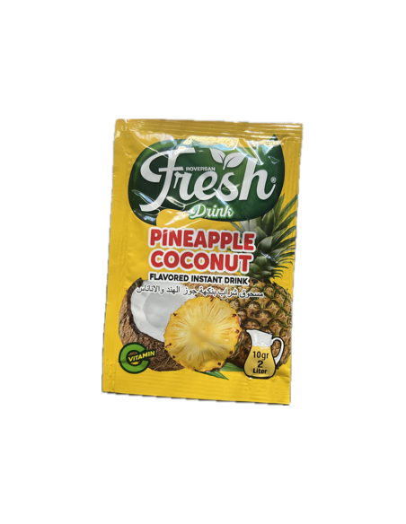 Refresco Fresh Sabor Piña Colada 10 g rinde 2 L