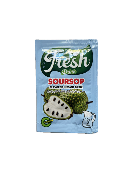 Refresco Fresh Guanábana  10 g rinde 2 L