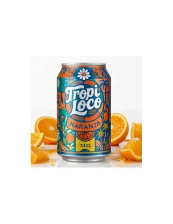 Refresco Naranja Tropi Loco 330ml