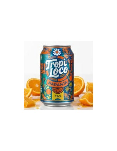 Refresco Naranja Tropi Loco 330ml