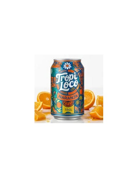 Refresco Naranja Tropi Loco 330ml