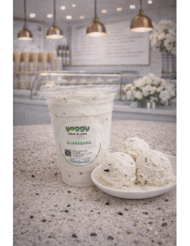 Helado de pote sabor Guanábana 500 ml