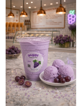 Helado de pote sabor Uva 500 ml