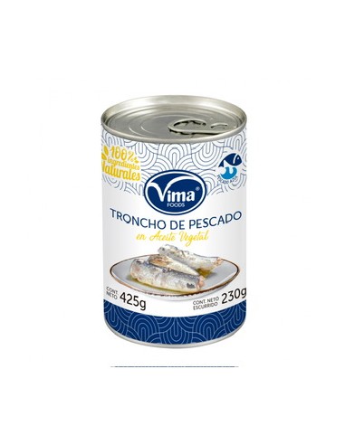 Vima Foods Trocho de Pescado en Aceite 425g