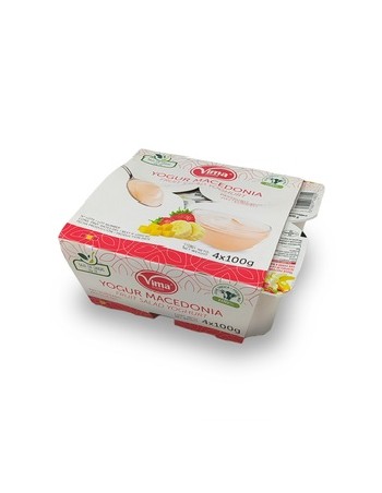 Yogurt  Macedonia 4x100g