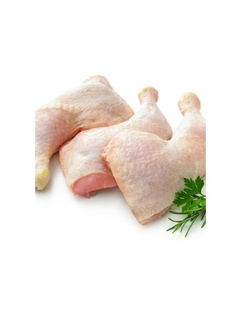 Paquete de pollo de 10 libras muslo con contramuslo