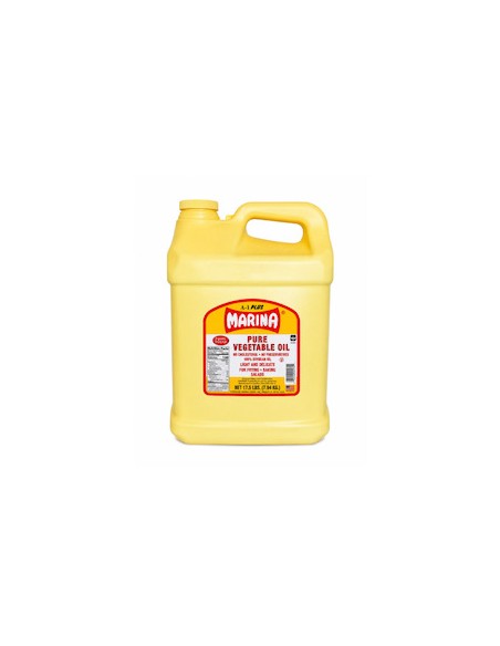 Aceite Puro Vegetal Marina Galón 17.5 Libras Aprox 9 Litros