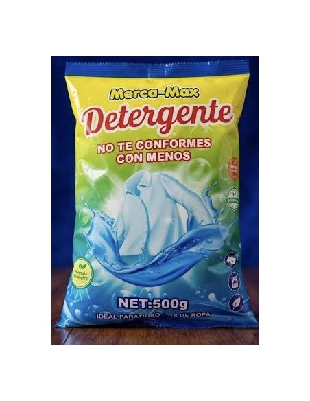 Detergente en polvo Merca-Max multiusos 500g